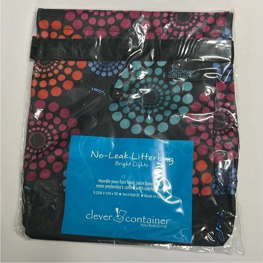 🆕BUNDLE-Insulated Tote-on-the-Go and No Leak Large Adjustable Strap Bag Velcro